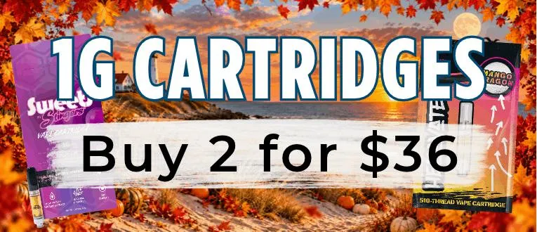 1g Cartridges | 2 for $36