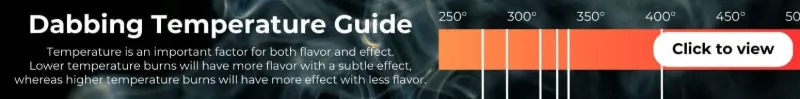 Dabbing Temperature Guide - Cape Cod Cannabis in Wellfleet!