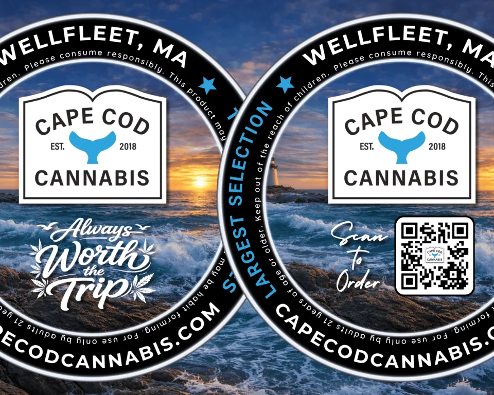 FREE Bar Coasters for Cape Cod Restaurants & Bars provided by Cape Cod Cannabis in Wellfleet!