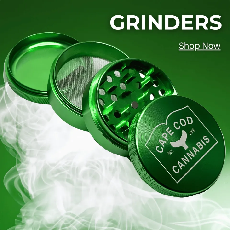 Shop Grinders at Cape Cod Cannabis in Wellfleet, MA