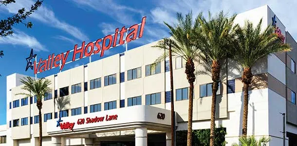 valle hospital for retiress in nevada