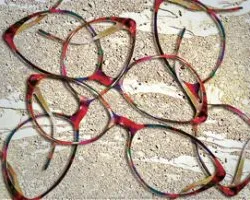 eyeglasses with lens treatments