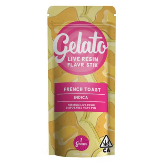 live resin french toast disposable 1g P1