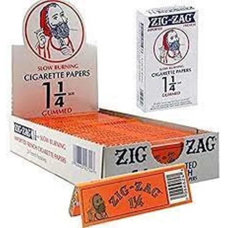 ZIG ZAG PAPERS ( WHITE ) D7