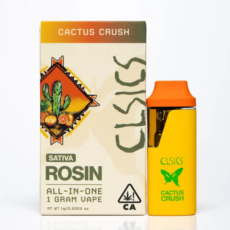 LIVE ROSIN CACTUS CRUSH DISPOSABLE 1G N5