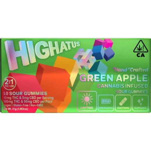 GREEN APPLE 2:1 GUMMIES P3