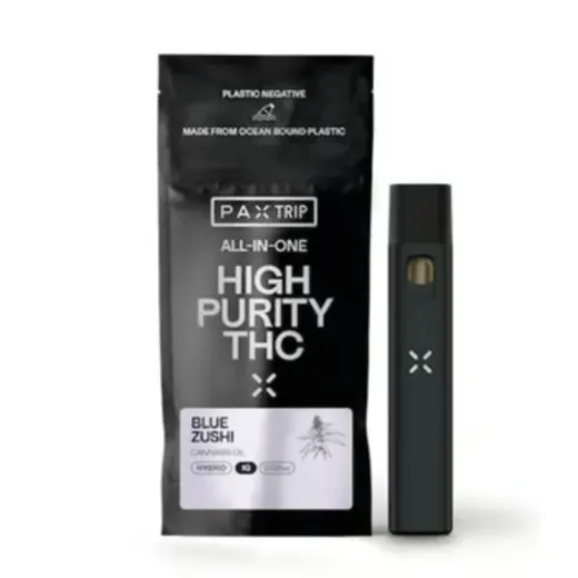 HIGH PURITY BLUE ZUSHI DISPOSABLE 1G D5