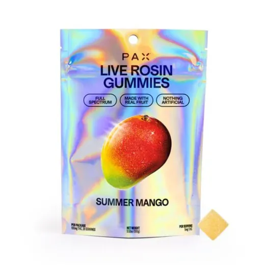 LIVE ROSIN SUMMER MANGO GUMMIES P2