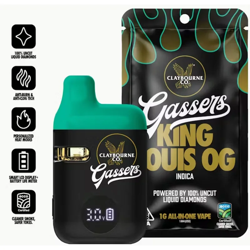 GASSERS KING LOUIS OG DISPOSABLE D1