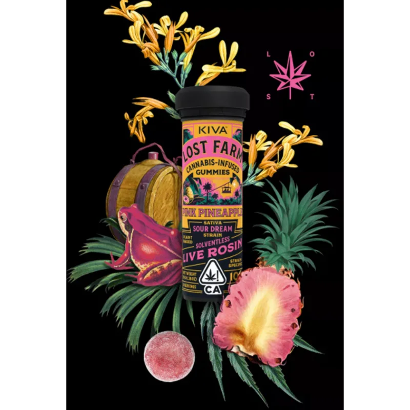 PINK PINEAPPLE LIVE ROSIN GUMMIES O3
