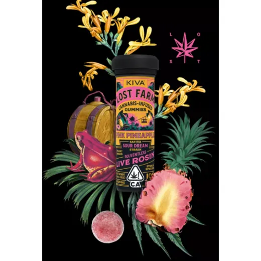 PINK PINEAPPLE LIVE ROSIN GUMMIES O3