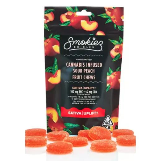 SOUR PEACH FRUIT CHEWS O2
