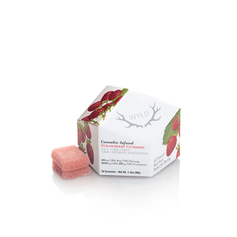 STRAWBERRY 20:1 GUMMIES A8