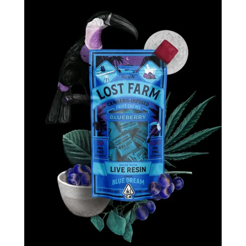 BLUEBERRY LIVE RESIN FRUIT CHEWS B5