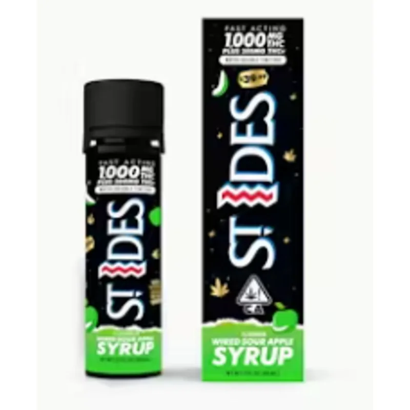 wired sour apple 1000mg syrup