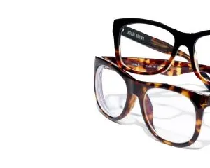 glasses tortishell slide